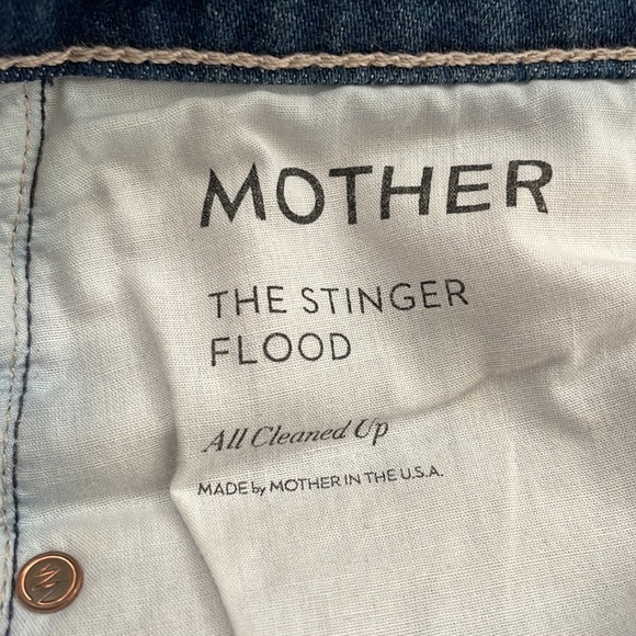 MOTHER The Stinger Flood - Skinny Straight Leg in All Cleaned Up - Picture 4 of 7